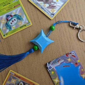 Shiny Charm Accessory Keychain Pokémon Legends, Scarlet and Violet Inspired image 2