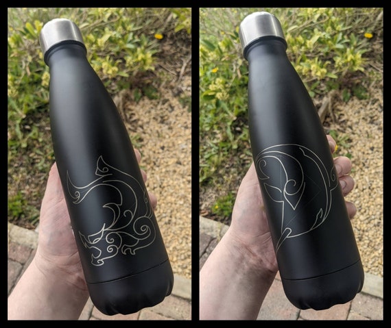 Genshin Impact Constellation Engraved Drinks Water Bottle Canteen Flask