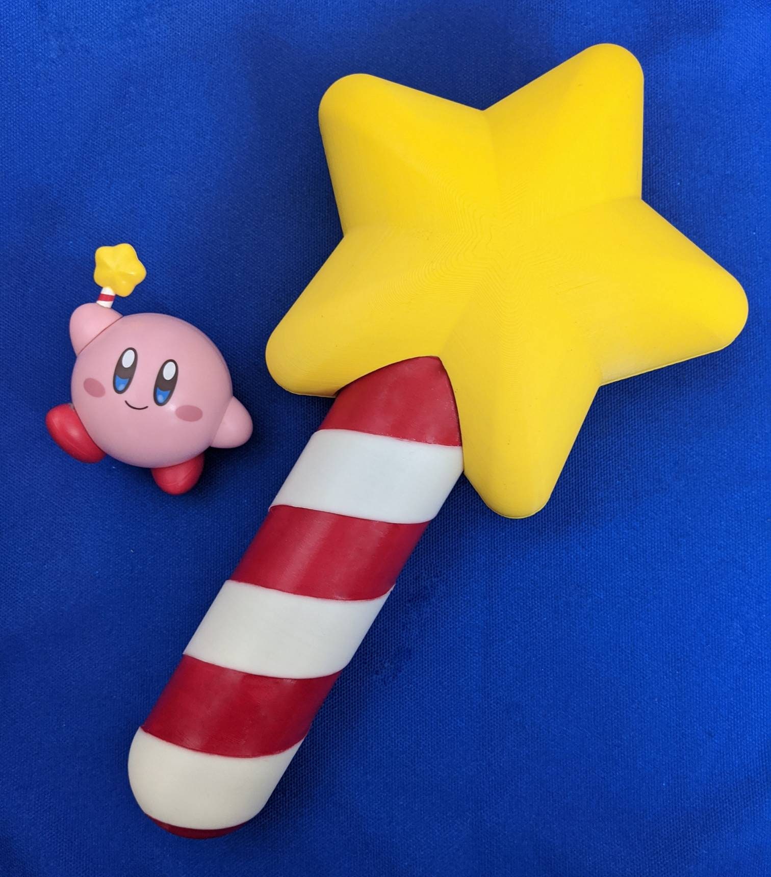Kirby Inspired Star Rod Cosplay Wand Prop