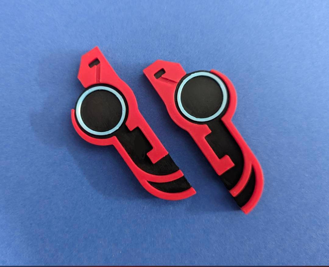 Xenoblade Chronicles X - Lin's Monado Hair Clips inspired Hair Clips