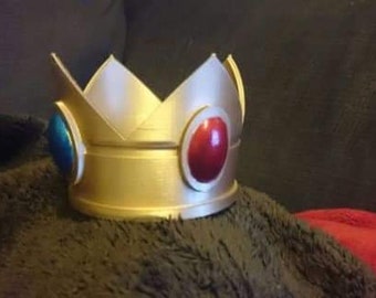 Princess Peach-inspired Crown - 3D Printed