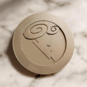 Olympus Stone - op Kingdom Hearts geïnspireerd verzamelaccessoire voor 3D-printrekwisieten