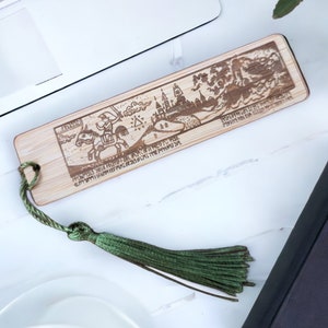 Wind Waker Bookmark - Laser Engraved Bamboo Bookmark