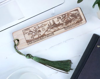 Wind Waker Bookmark - Laser Engraved Bamboo Bookmark