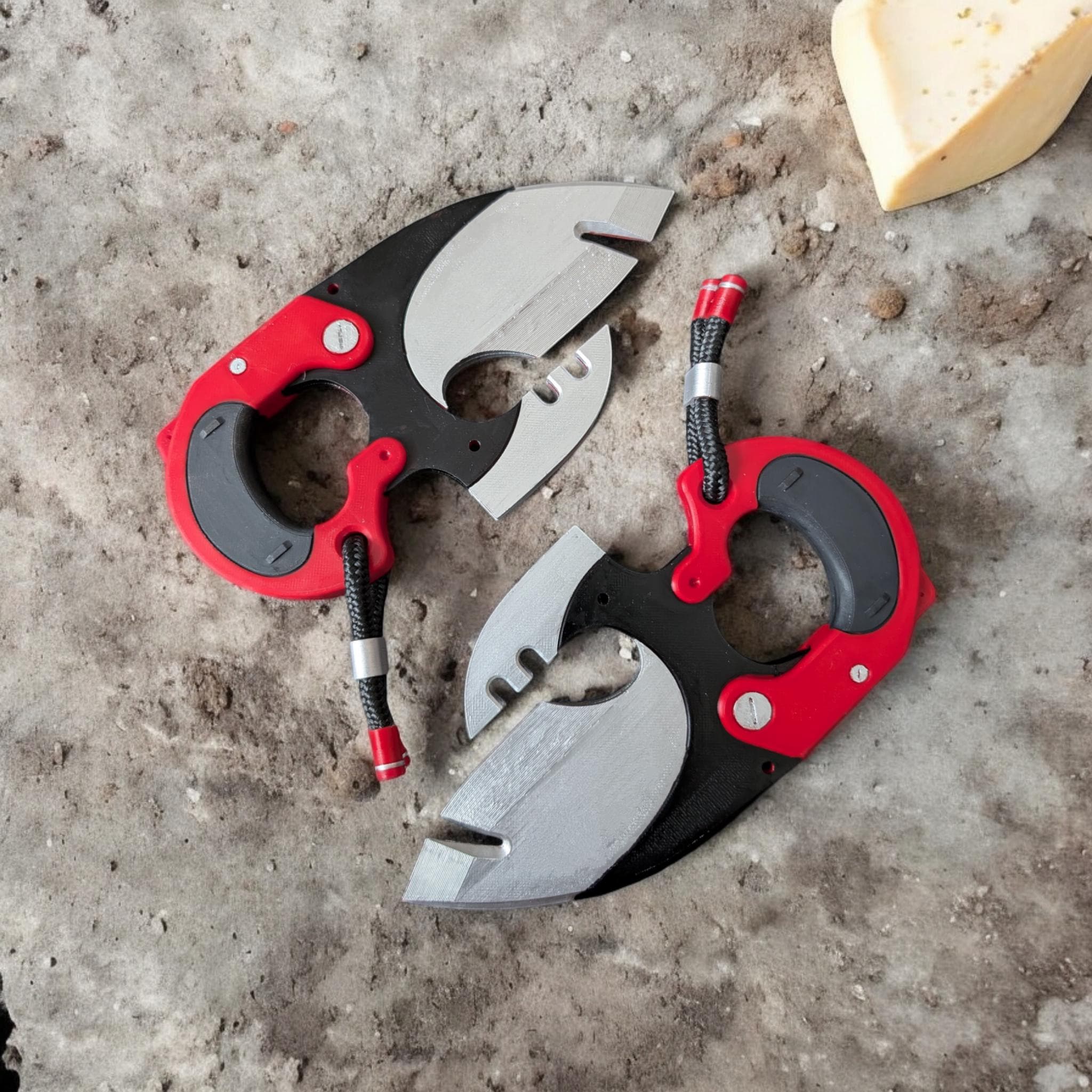 Jane Doe Cosplay Prop Set - Zenless Zone Zero ZZZ 3D Printed Jane Doe Cosplay Prop Set - Zenless Zone Zero ZZZ 3D Printed