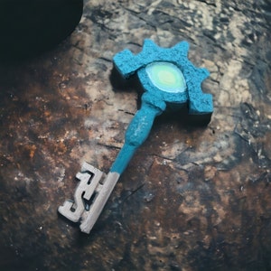 Legend of Zelda Tears of the Kingdom Totk Inspired 3D Printed Small Shrine Zonai Key