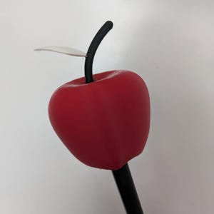 Apple Shaped Cosplay Prop Cane Topper - Hazbin Hotel Lucifer Inspired Costume Prop