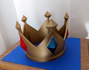 King Boo-inspired Crown - 3D Printed