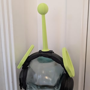 Alien Antennae and Ears Headset Headphones Accessory Decoration -  3D Printed Accessory