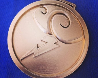 Disney's Hercules Inspired 3D Printed Belt Medallion