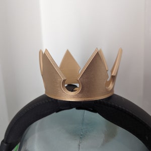 Kingdom Hearts inspired Sora Crown Streamer Headset Headphones decoration