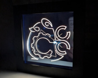 Freminet Constellation USB Lightbox Light Lamp Frame - Genshin Impact Inspired Art