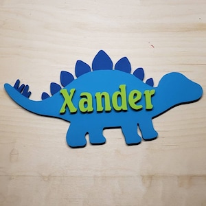 Dinosaurier Kinder Namensschild | Kinderzimmer Namensschild | Kinderzimmer Dekor | Kinderzimmer Dekor | Benutzerdefinierte Namensschild | Baby-Dusche-Geschenk
