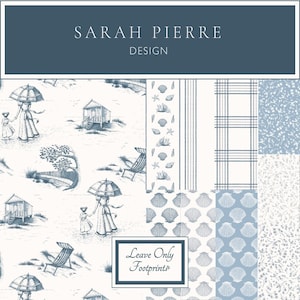 Imprimibles de papel digital de Toile azul/Papel de descarga de Toile azul/Descarga digital de Toile/Patrón de Toile/Papel digital de diario/Papel de fabricación de tarjetas