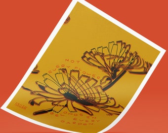 Not Every Flower - Ninth House - Art Print