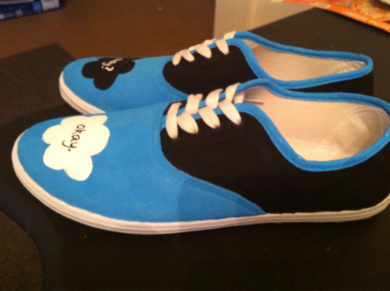 The Fault in Our Stars inspired canvas lace-up shoes | Etsy