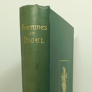 Novelas de Walter Scott Waverley, Las fortunas de Nigel Dryburgh, edición antigua victoriana (16355)