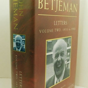 Cartas de John Betjeman Volume Dois 1951-1984 Primeira Edição Livro Biográfico (17113)