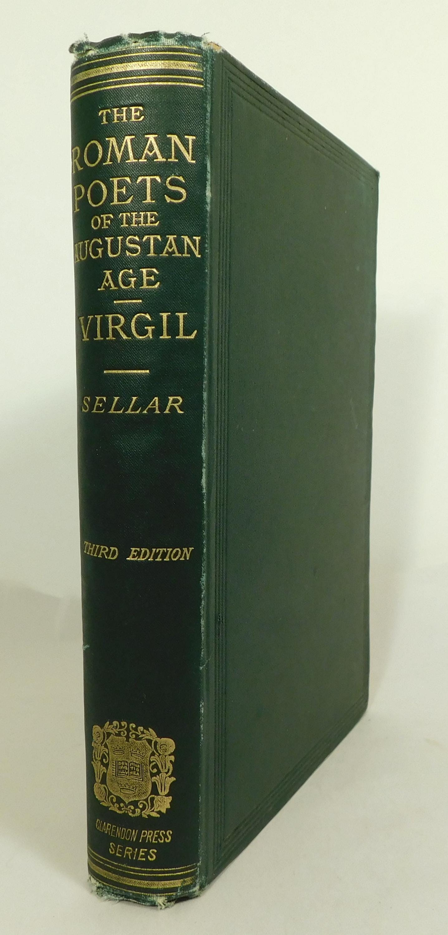 アンティーク・ビクトリア朝時代の本『アウグストゥス時代のローマ詩人