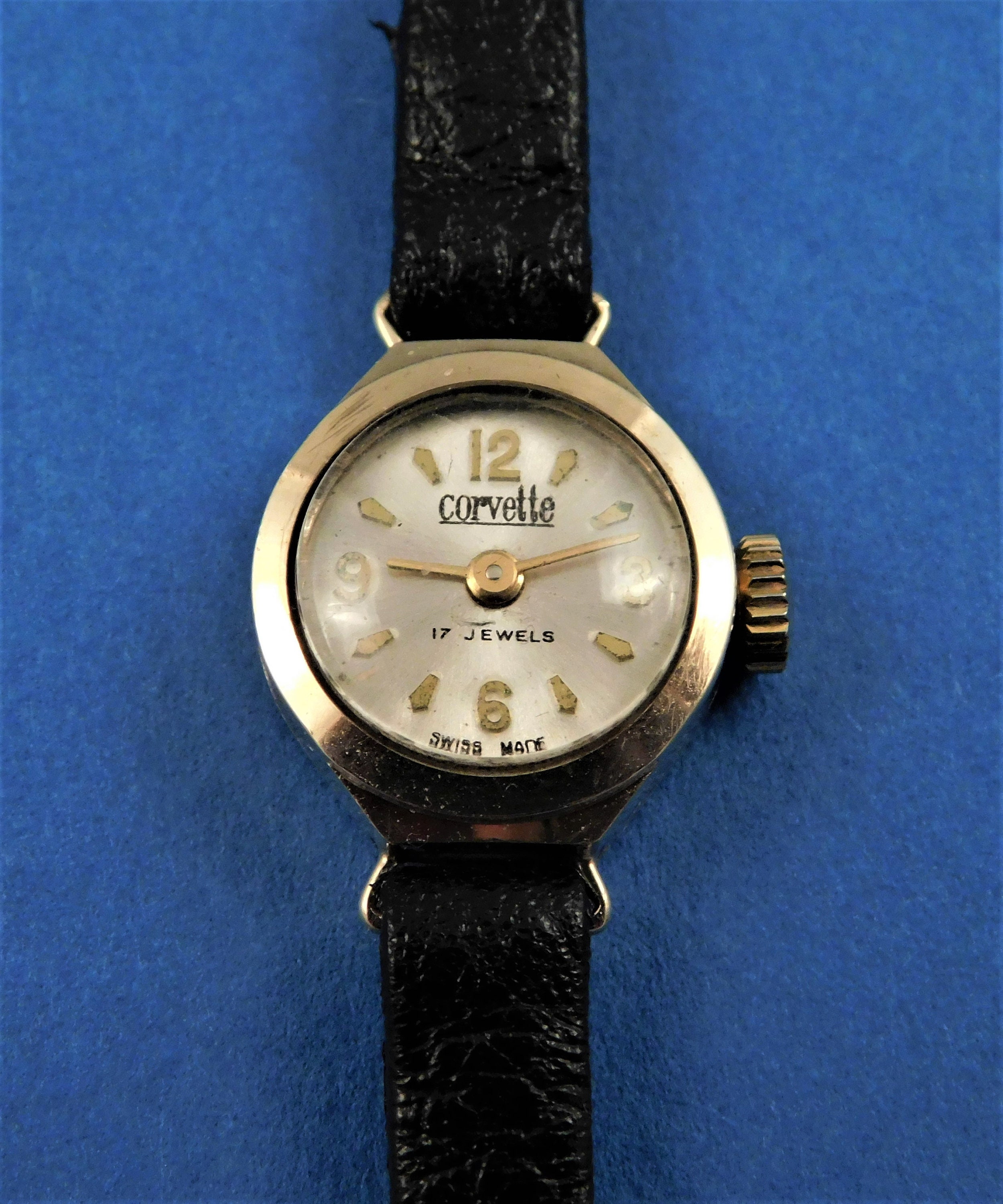 Corvette incabloc ladies watch sale