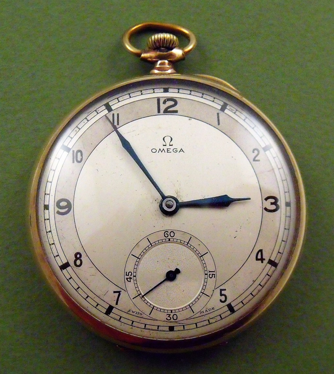 Omega art hotsell deco pocket watch