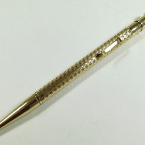 Antique Pointer Eagle Pencil Co USA Gold Filled Propelling Pencil Working (17674)