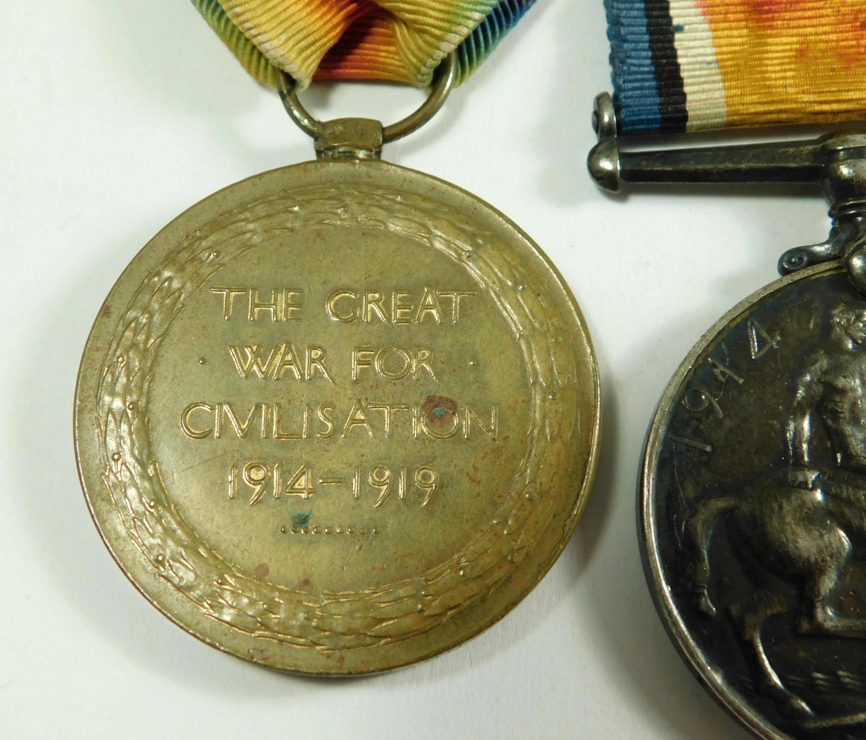 WW1 WWI World War One War Medal Mons Trio Gnr G.H. Parrish RFA