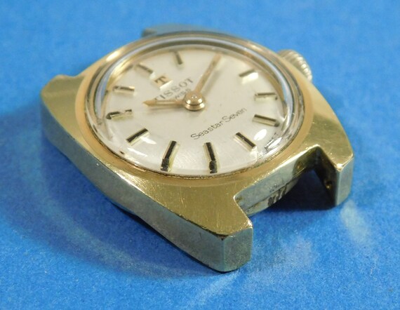 Vintage Ladies Tissot Seastar Seven Gold Plate Wr… - image 5