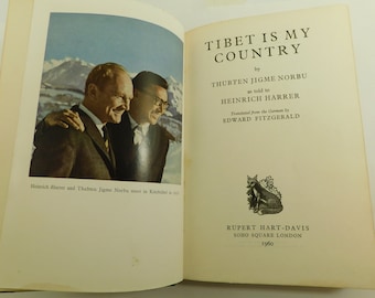 Tibet Is My Country Autobiography Thubten Jigme Norbu 1960 First Edition Book Published In London (17037)