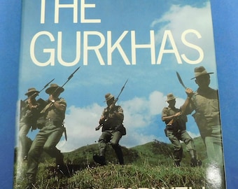 The Gurkhas 1984 Book Byron Farwell HBDJ British Military History Vintage (18597)