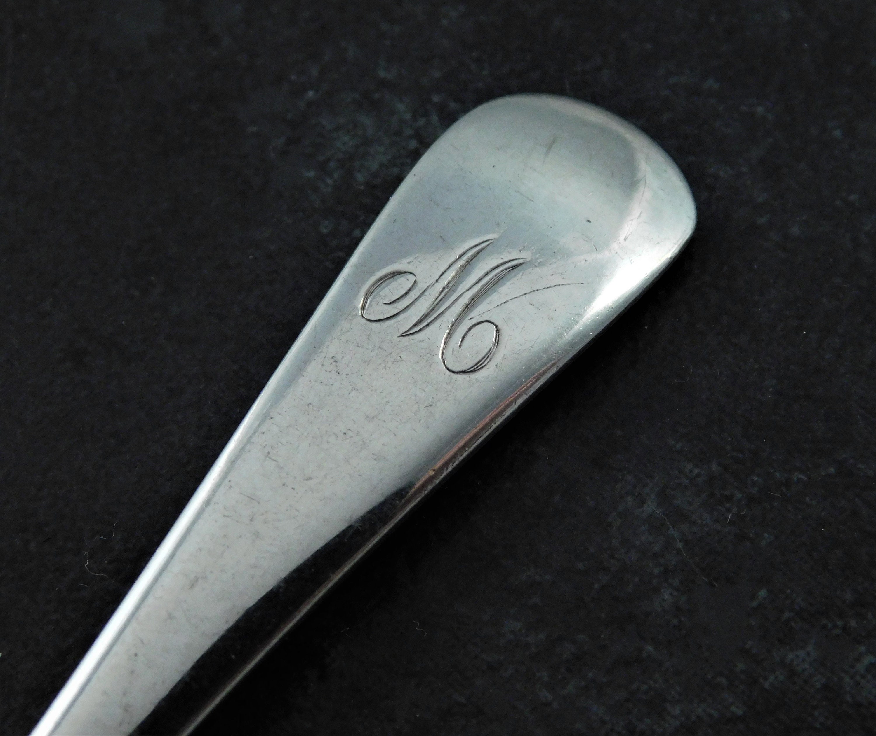 Vintage Solid Silver Invalid Feeder or Pap Spoon in Box 1935
