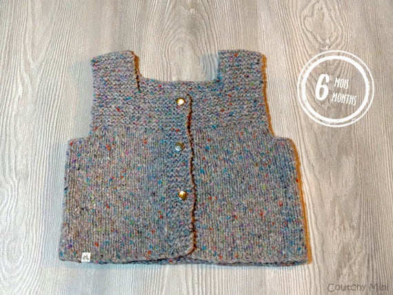 Tricot Bebe Veste Sans Manches Bebe Gilet Bebe Tricot Bebe Etsy Tricot Bebe Veste Sans Manches Bebe Gilet Bebe Tricot Bebe Etsy