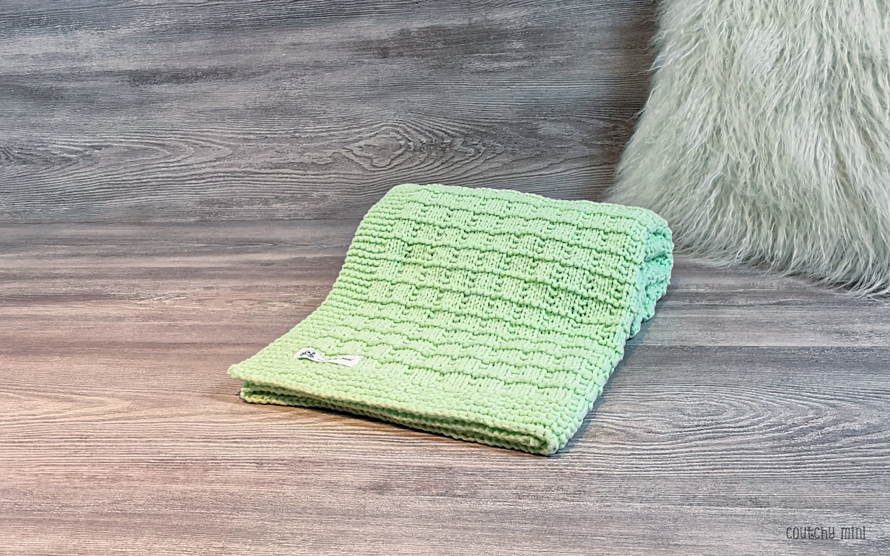 Baby green blanket baby knit blanket baby blankie baby gift Etsy