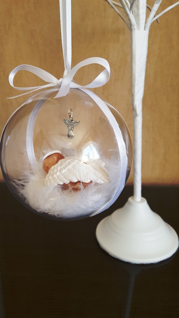 angel baby bauble