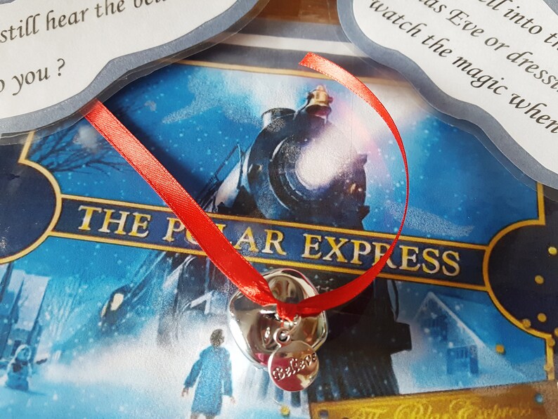 Polar Express inspired bells Etsy