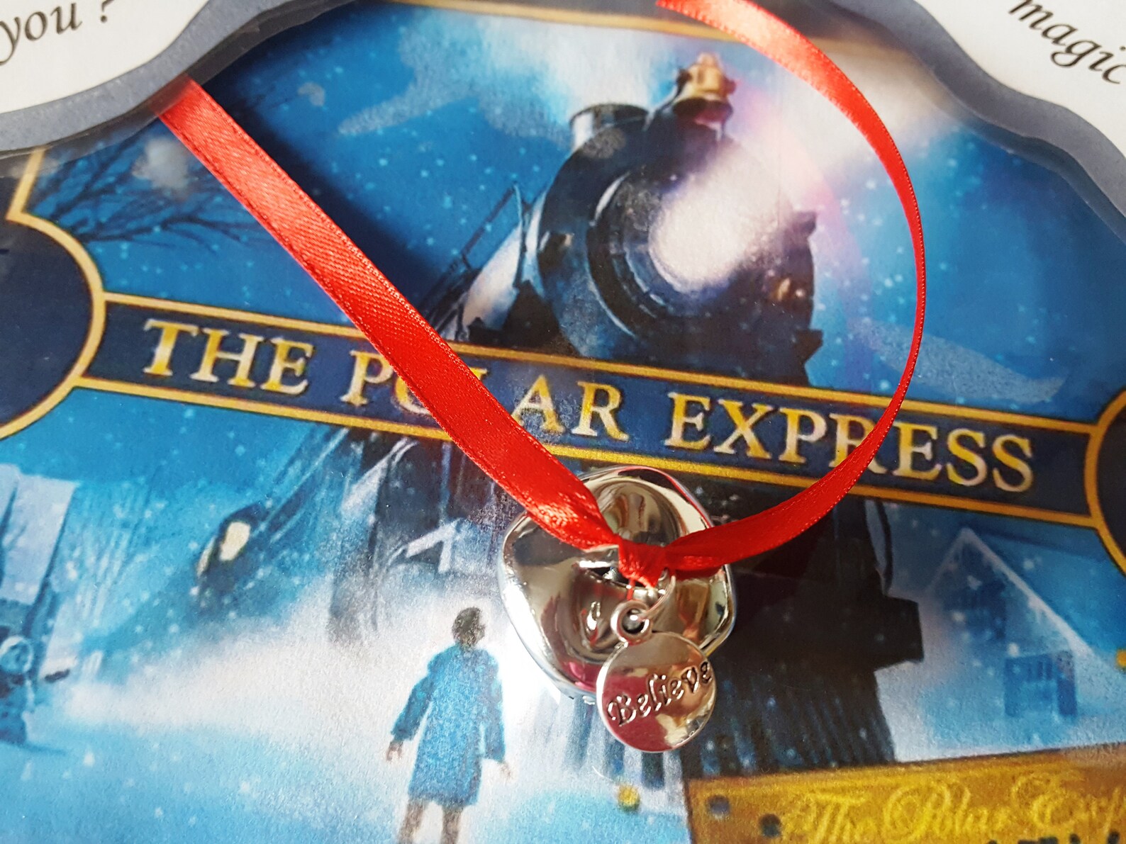 Polar Express inspired bells Etsy