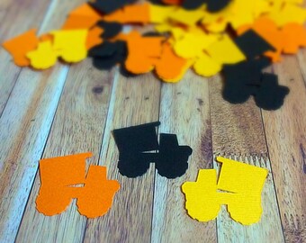 Construction Confetti - table decor  - Confetti - Table confetti - Confetti - Birthday party Confetti - Party Confetti - 100 Pieces