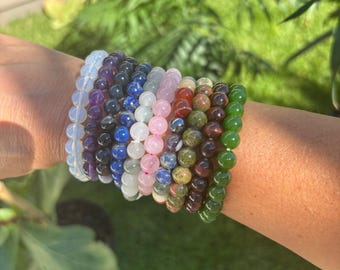 Crystal Bracelet, 8mm