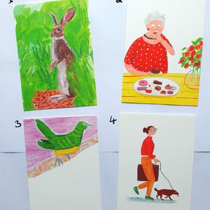 Impressions de cartes postales A5