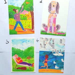 Impressions de cartes postales A5