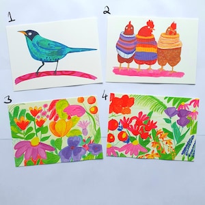 Impressions de cartes postales A5