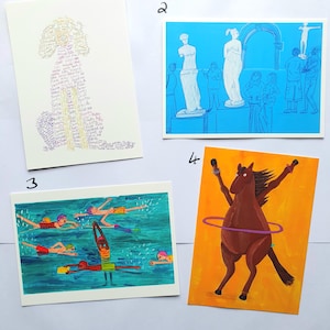Impressions de cartes postales A5