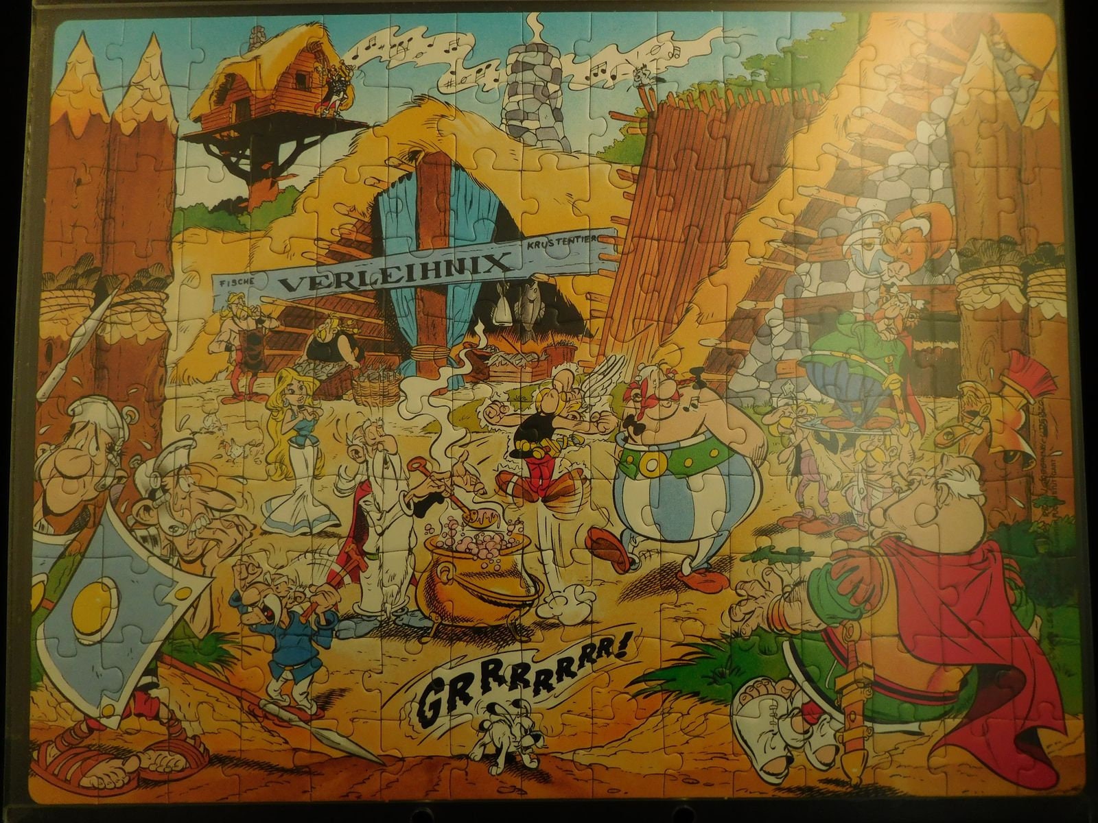 Maxi puzzle Kinder surprise Astérix et Obélix année 2000