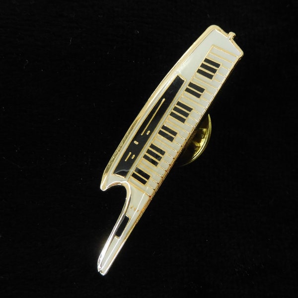Vintage LOGO PIN, Badge, Miniature Toys, piano, Promotion Pin, Enamel Badge, Pinback Button, Clip Art, musical instrument