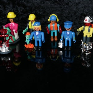 Vintage Toys Collectible Airport Crew Miniatures Complete Series of