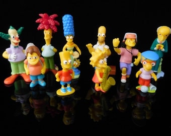 Vintage Toys, Collectible, The Simpsons, Complete Series, Vintage KINDER Surprise Figurines