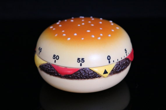 バーガータイマー、ビンテージマクドナルドのおもちゃ、レアな バーガータイマー、ビンテージマクドナルドのおもちゃ、レアな