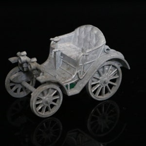 Vintage Toys, collectible tin model car Opel 1899, Opel car from 1970s, vintage gift