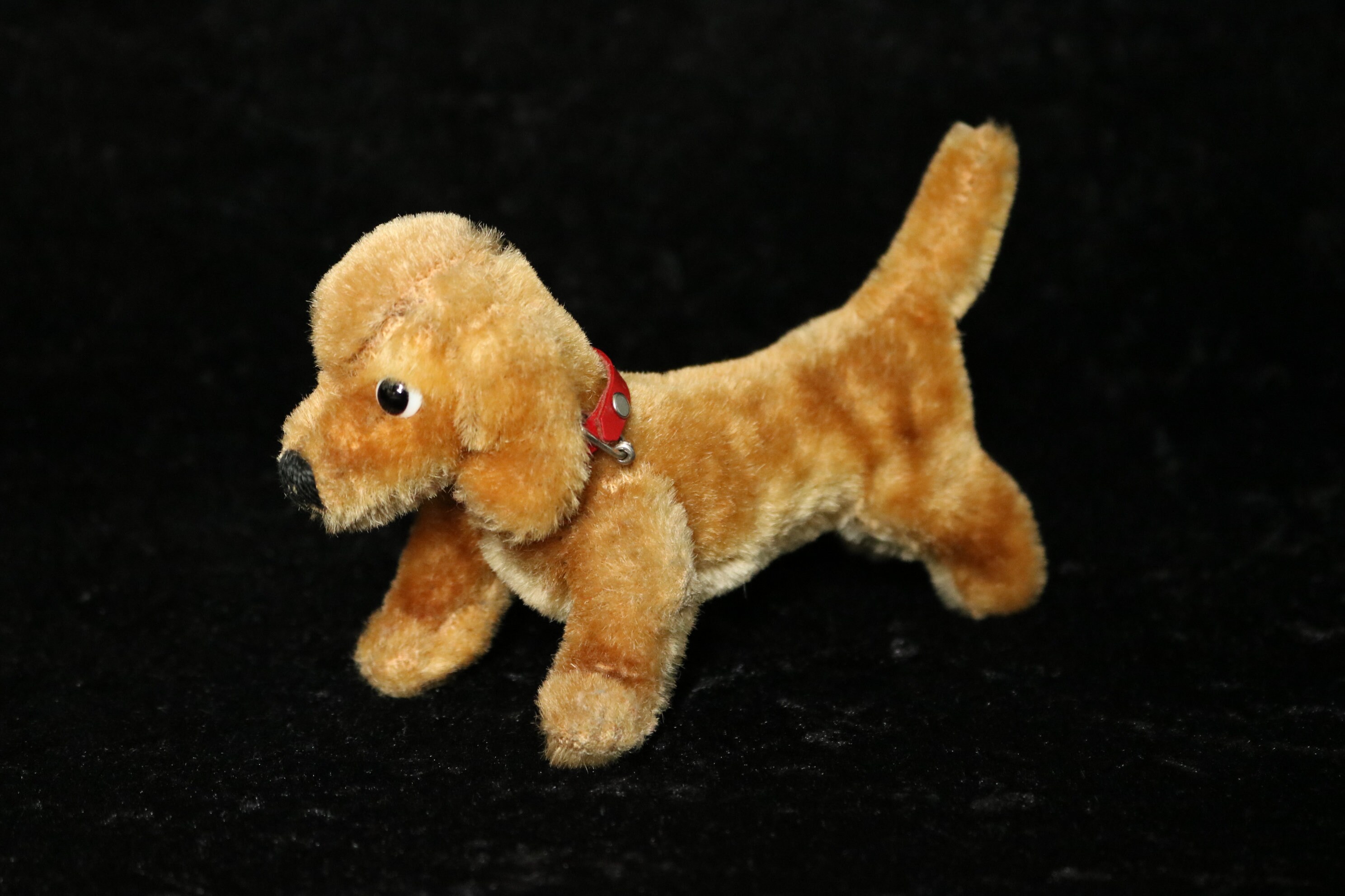 Jouets vintage, jouets souvenirs, petit chien De collection Steiff, jouet en peluche des années 1940, bébé renaître, jouet en feutre, cadeau d'anniversaire - France