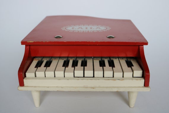 Juguetes Vintage, Coleccionable, ORIGINAL Piano bebé LAILA, Muebles  Dollhouse, piano de madera, Hecho en China, 1950 -  México